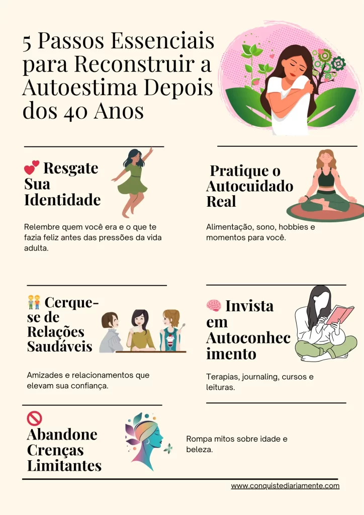 autoestima depois dos 40